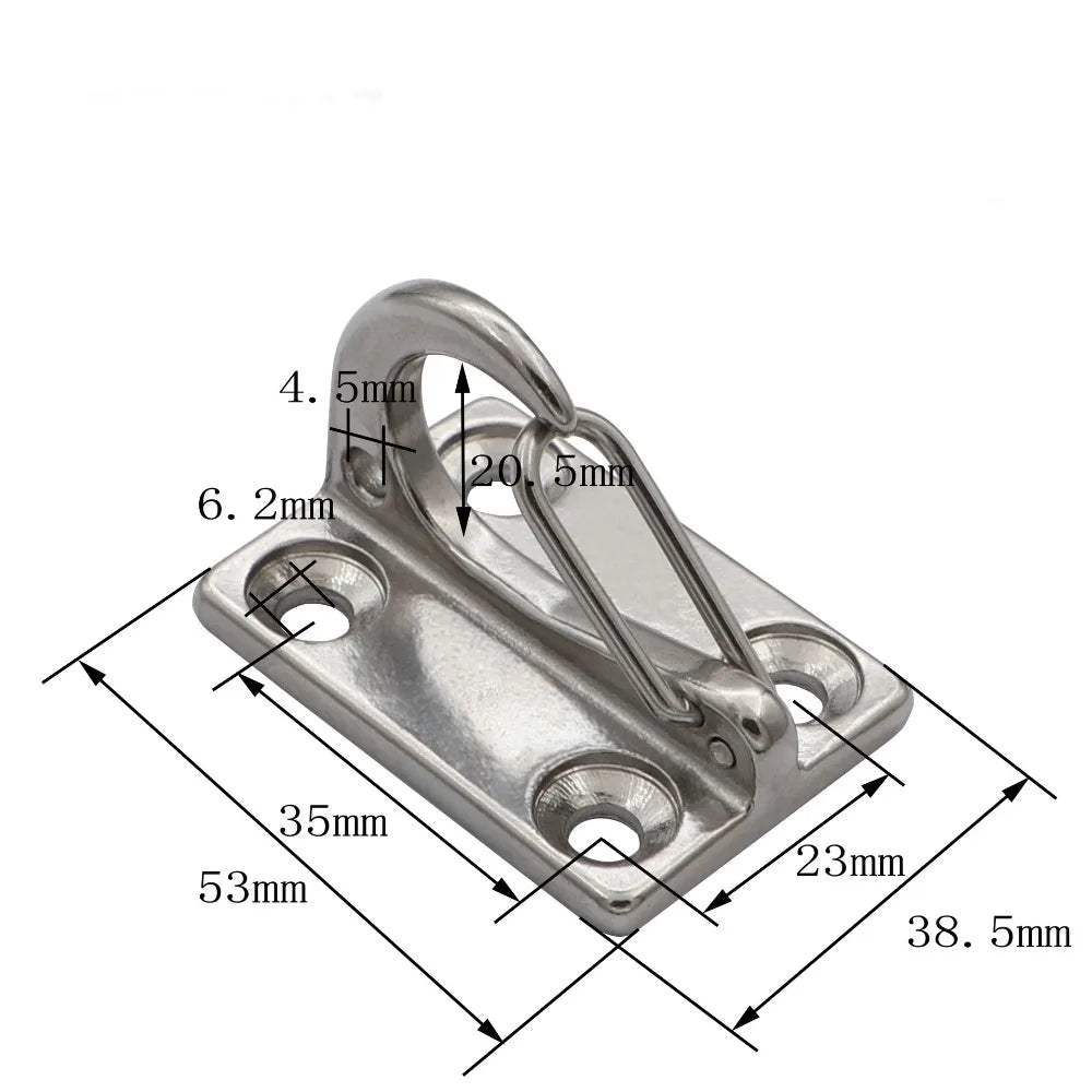 316 Stainless Steel Wall Hook – Dog Leash Holder & Organizer