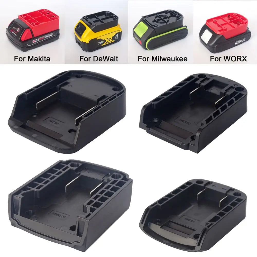 18V Battery DIY Adapter Converter – Makita DeWalt WORX Milwaukee