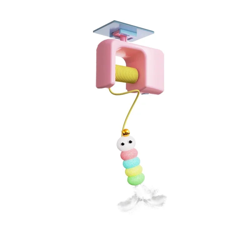 Rechargeable Interactive Hanging Door Flying Bird Cat Toy