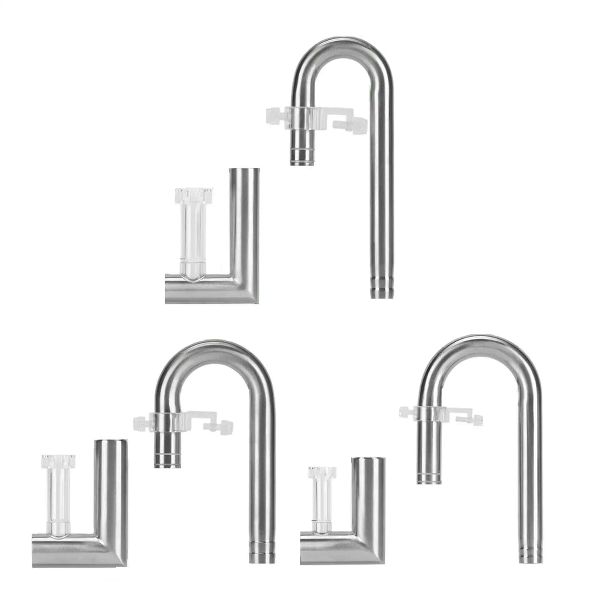 Stainless Steel Aquarium Lily Pipe Set – Oil Film Skimmer