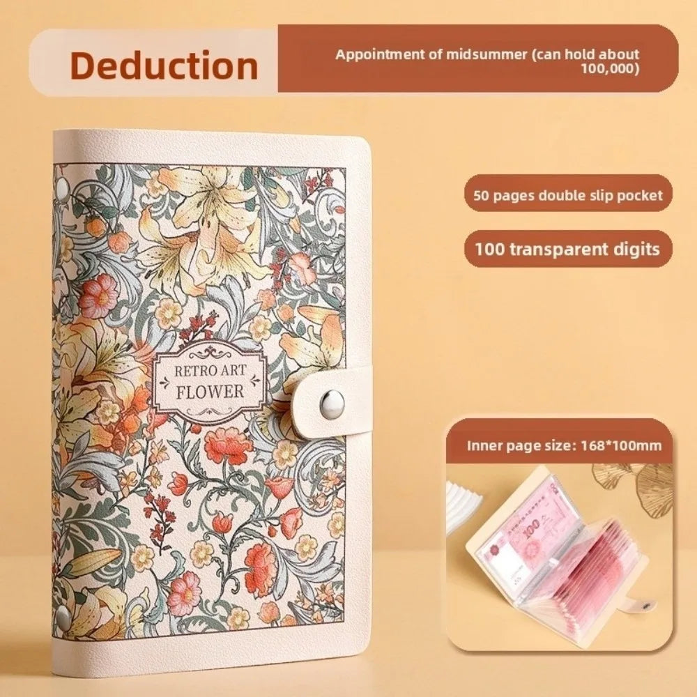 100-Envelope Money Saving Challenge Budget Binder | PU