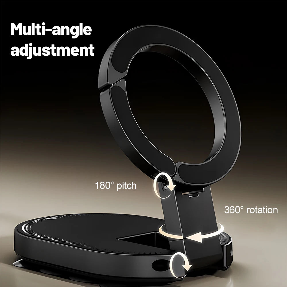 3-in-1 Magnetic Phone Stand – Foldable MagSafe Wall Mount