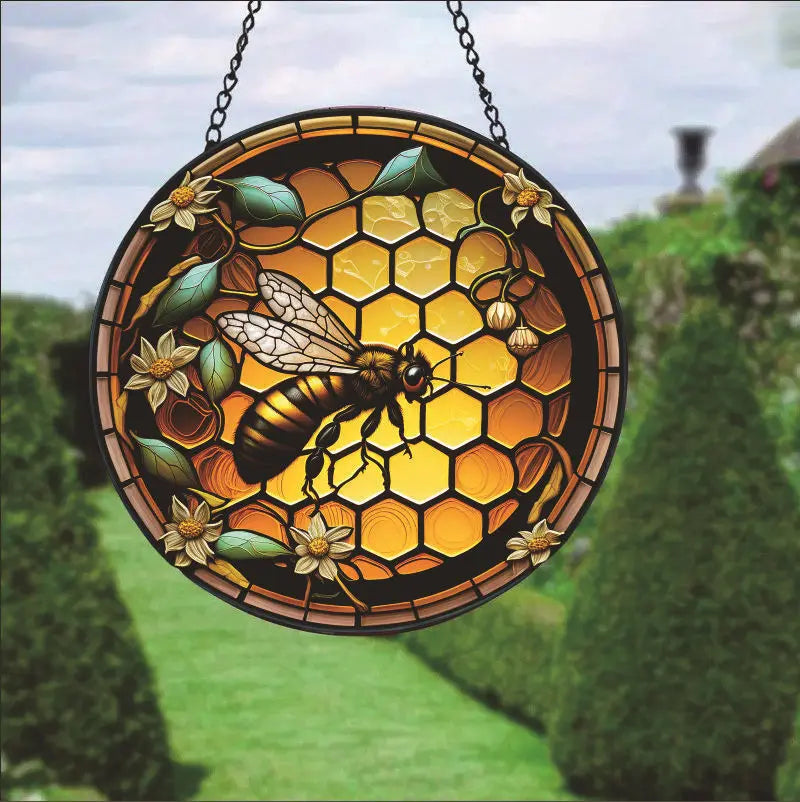 Colorful Acrylic Sun Catcher Hanging Pendant – Garden & Patio