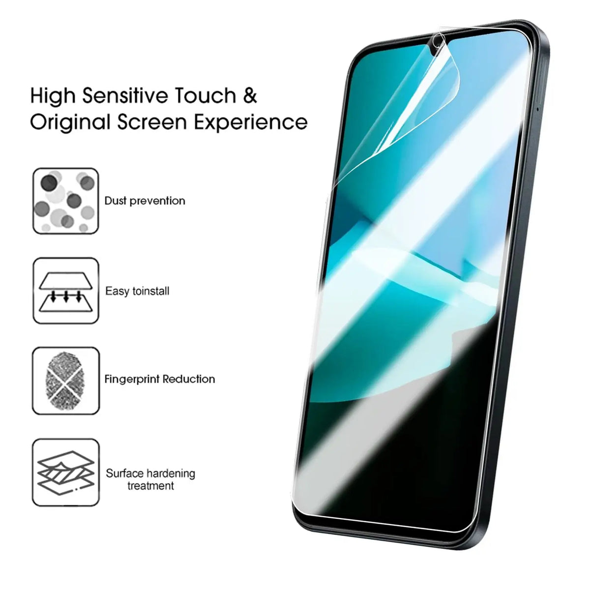 TPU Hydrogel Screen Protector for Xiaomi Redmi 15C – HD Clear