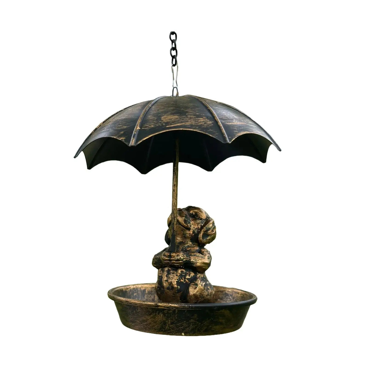 Kesoto Hanging Iron Bird Feeder – Garden Patio Decor & Gift