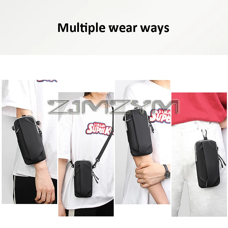 Waterproof Running Armband Phone Bag – Fits Up to 6.8"