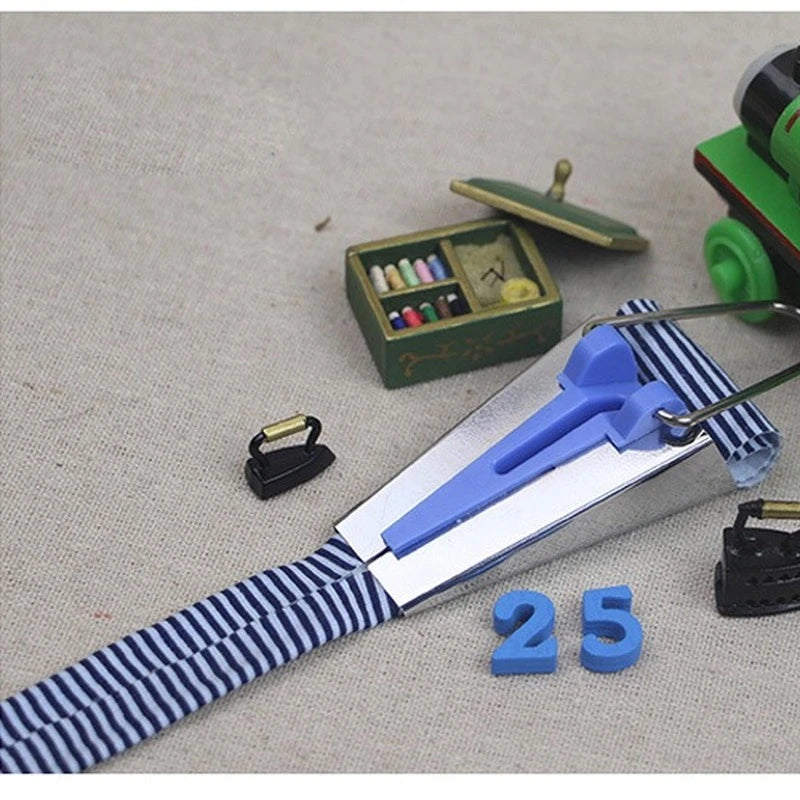 4-Piece Bias Tape Maker Set – 6mm 12mm 18mm 25mm