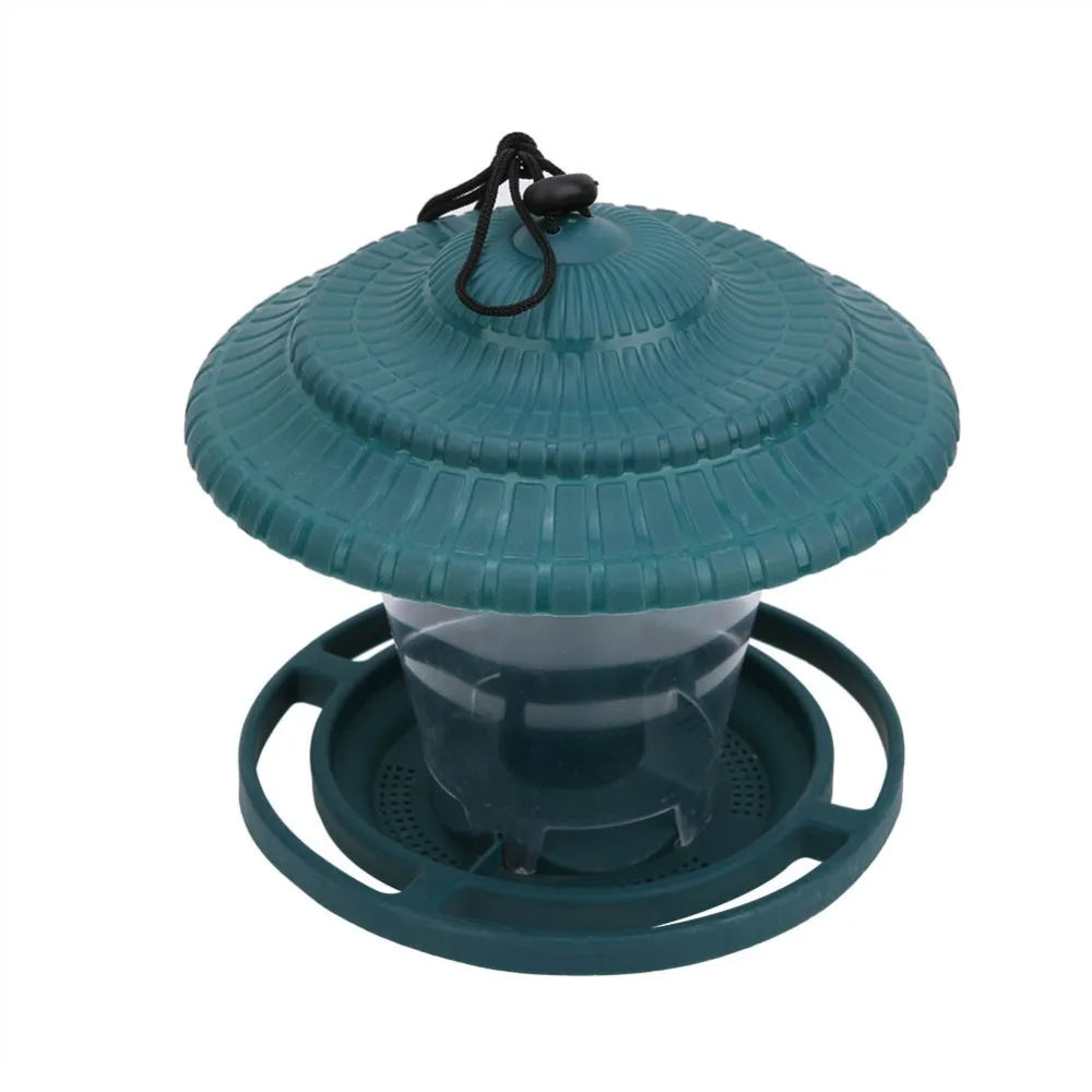 Hanging Bird Feeder – Transparent PP 600ml Seed Container