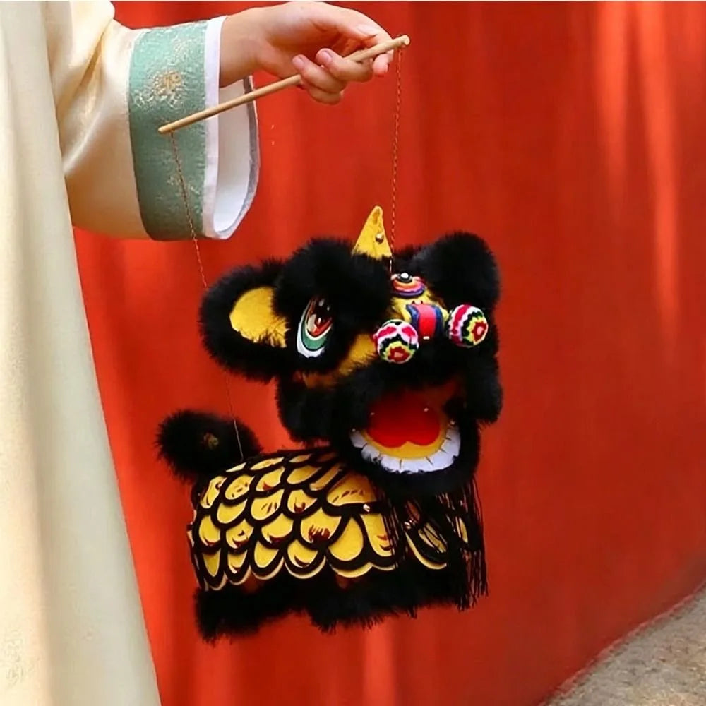 Lion Dance DIY Lantern Kit – Handheld New Year Festival Decor