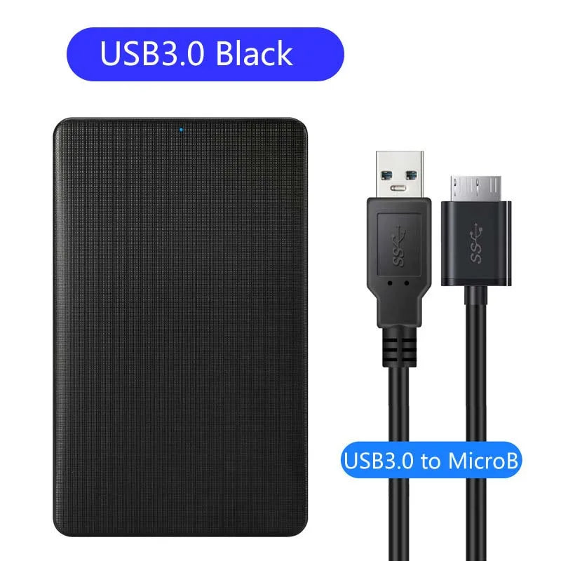 USB-C 2.5" SATA Hard Drive Enclosure | USB 3.0/3.1 HDD SSD Case