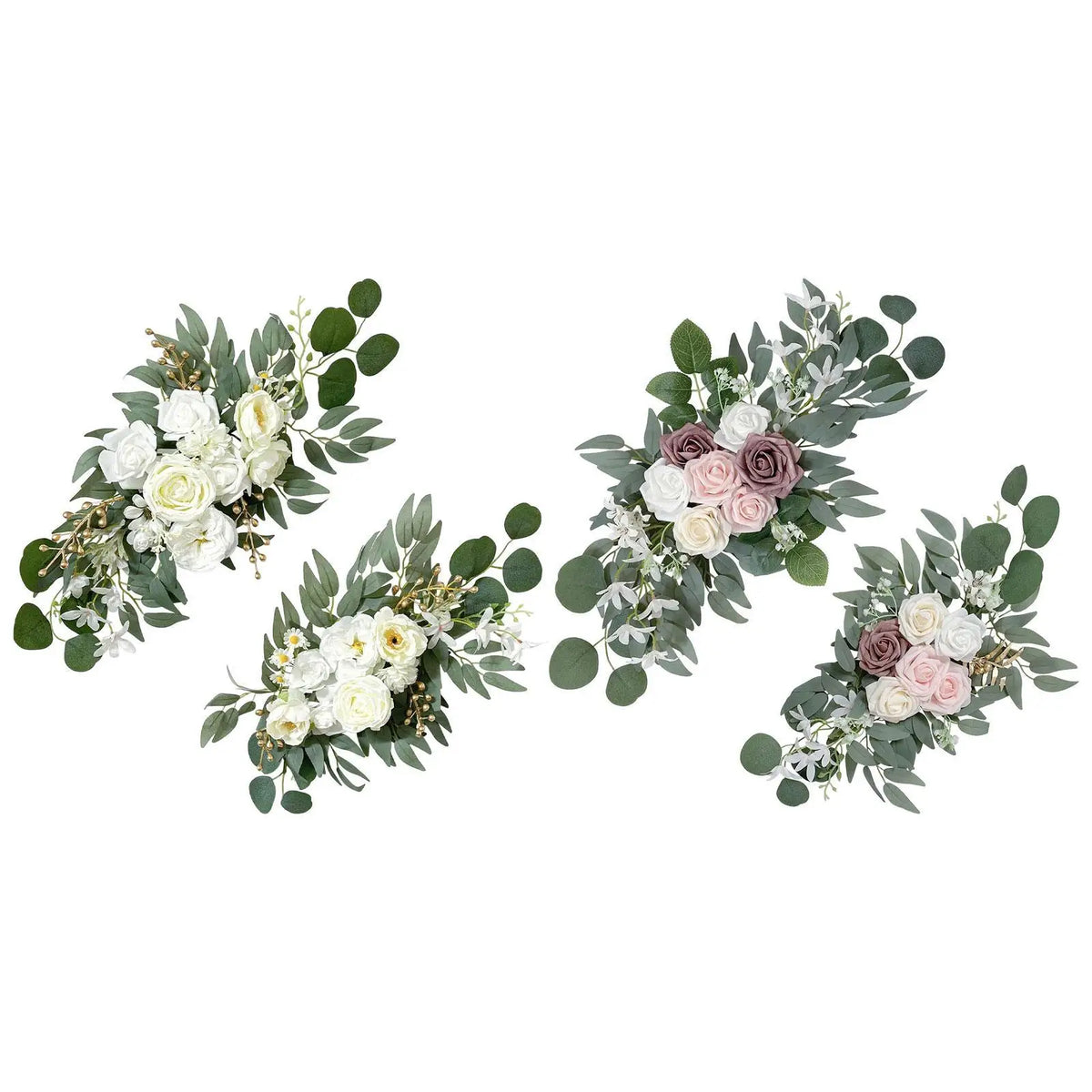 Silk Artificial Flower Garland – Wedding Arch & Décor Set