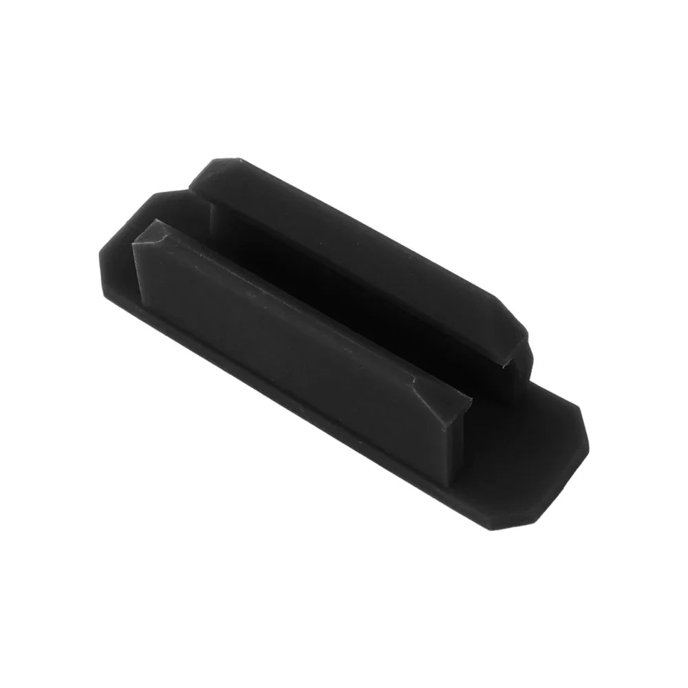 Self-Adhesive Silicone Pen Holder Clips for Desk & Laptop