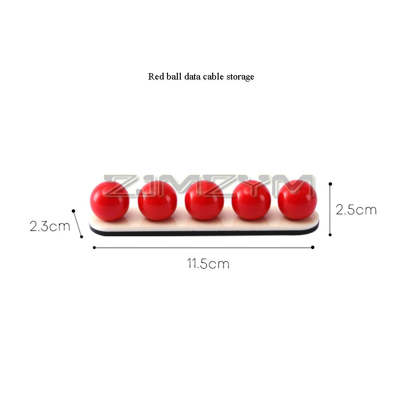 Cute Desktop Cable Organizer Clip – Acrylic Winding Holder
