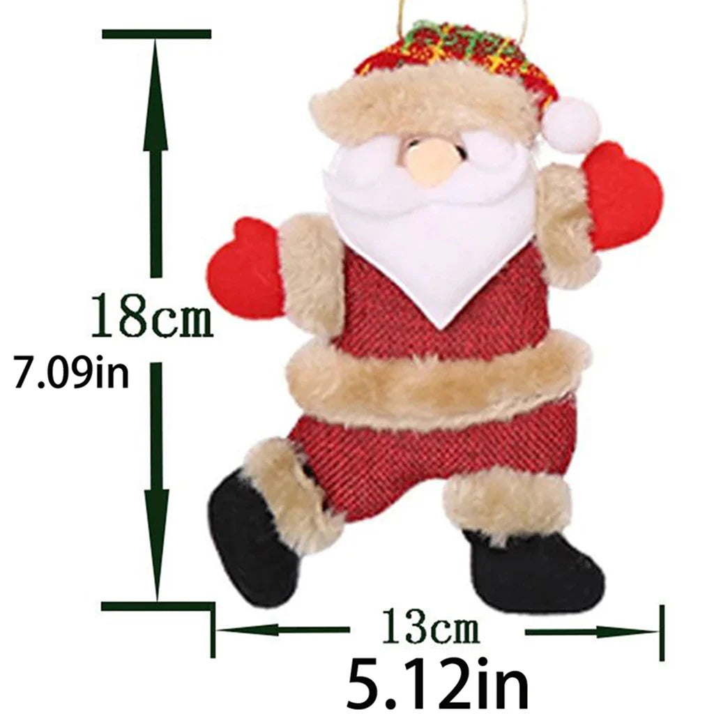 Teddy Bear Christmas Tree Pendant 13x18cm | Holiday Décor