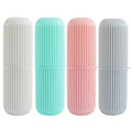 Portable Toothbrush & Toothpaste Travel Case – Leak-Proof