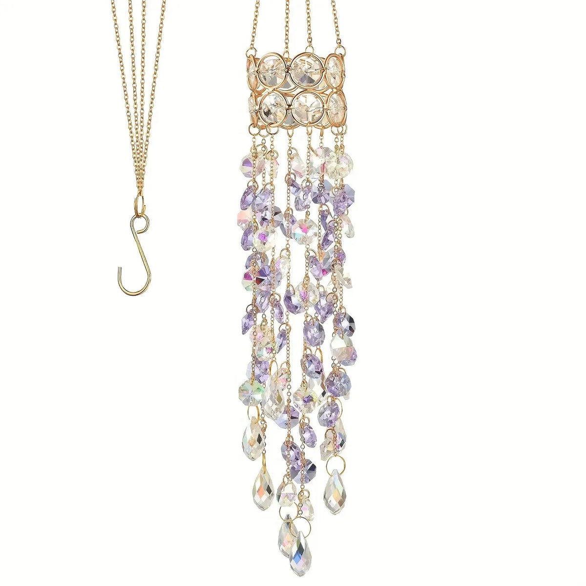 Crystal Sun Catcher Hanging Window Prism Rainbow Maker