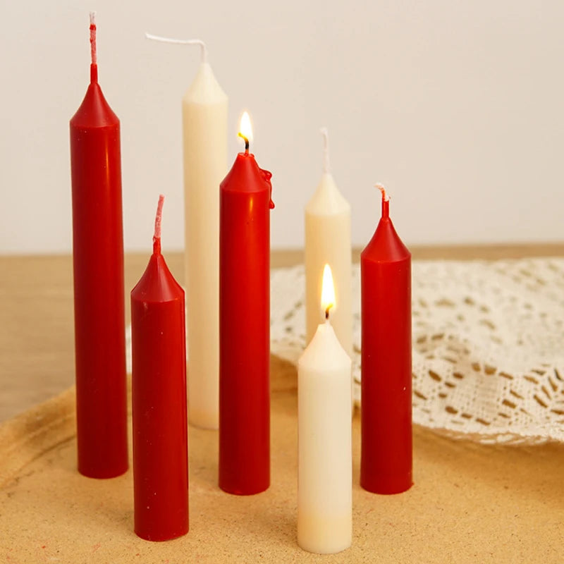 Peaked Cylindrical Candle Mold | Acrylic DIY Candle Making Kit