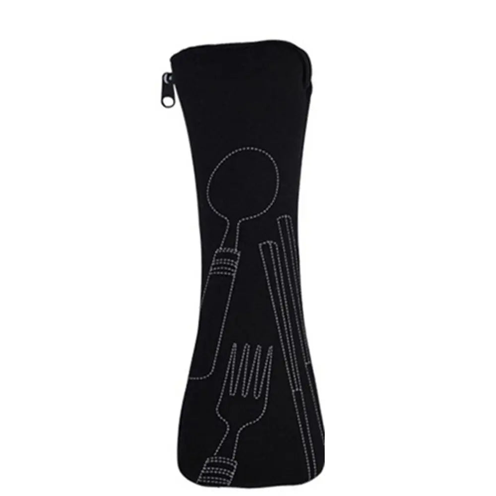 Portable Cutlery Bag – Travel Utensil Pouch for Camping & Picnics