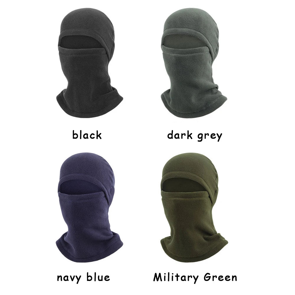 Winter Fleece Balaclava Full Face Mask – Ski, Moto & Outdoor