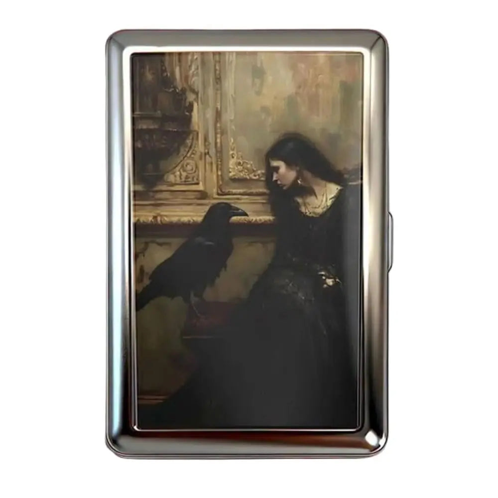 Vintage Metal Card Case – Snap ID & Business Card Holder