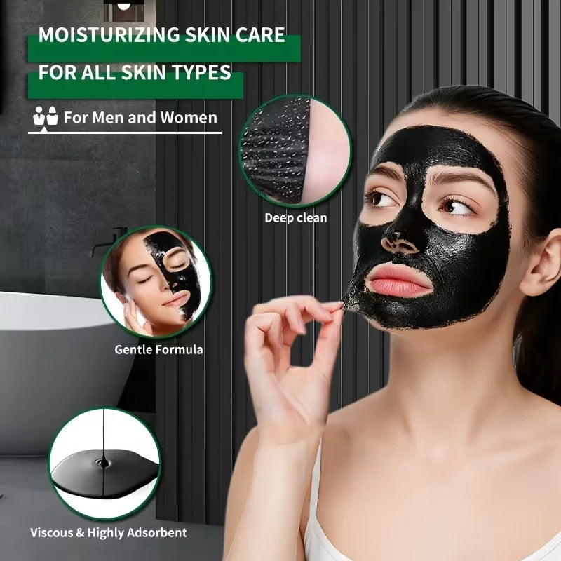 ROZINO Bamboo Charcoal Peel-Off Mask – Oil Control 50g
