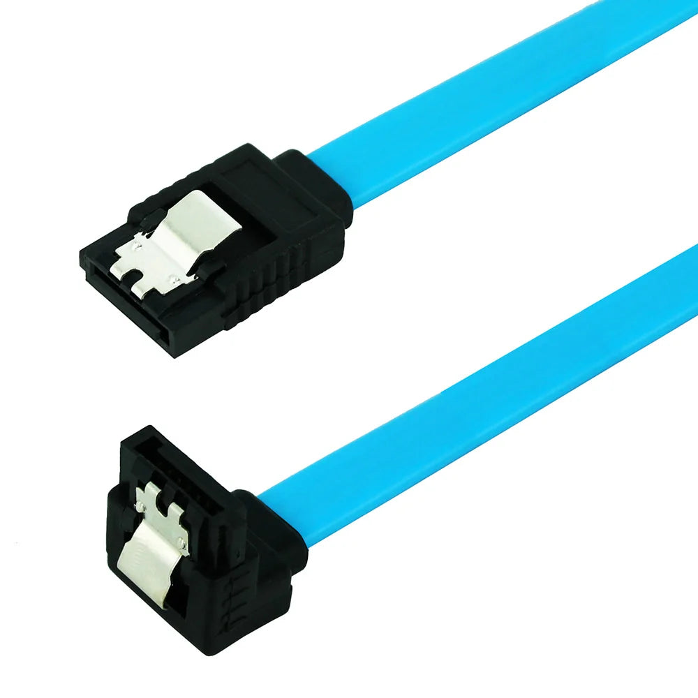 OULLX SATA 3.0 Cable 90° Angled HDD SSD Adapter – 48.5cm