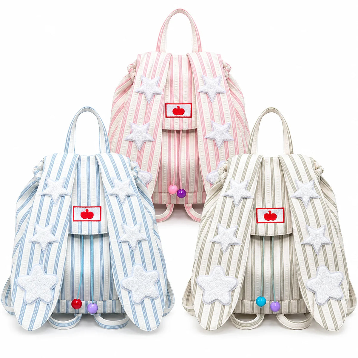 Cute Bunny Ear Backpack for Women – Large Capacity School Bag