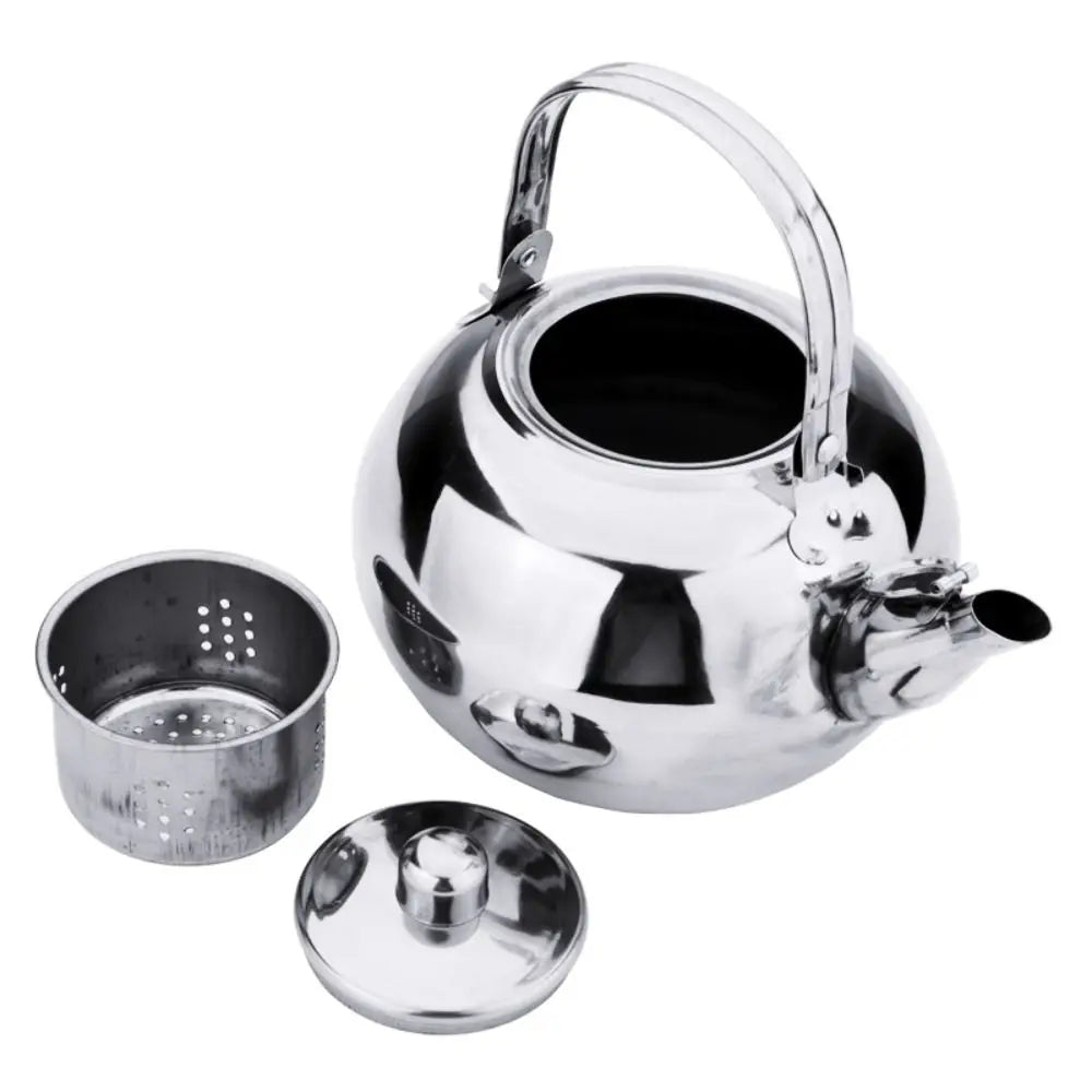 Stainless Steel Tea Kettle with Infuser Filter – 1L–2.5L
