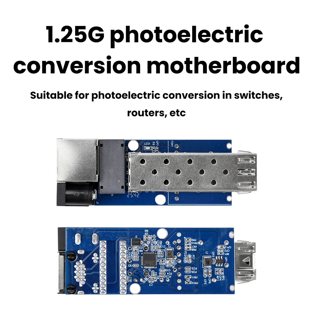 SFP Gigabit Fibre Optic Transceiver Board | RJ45 Ethernet Module