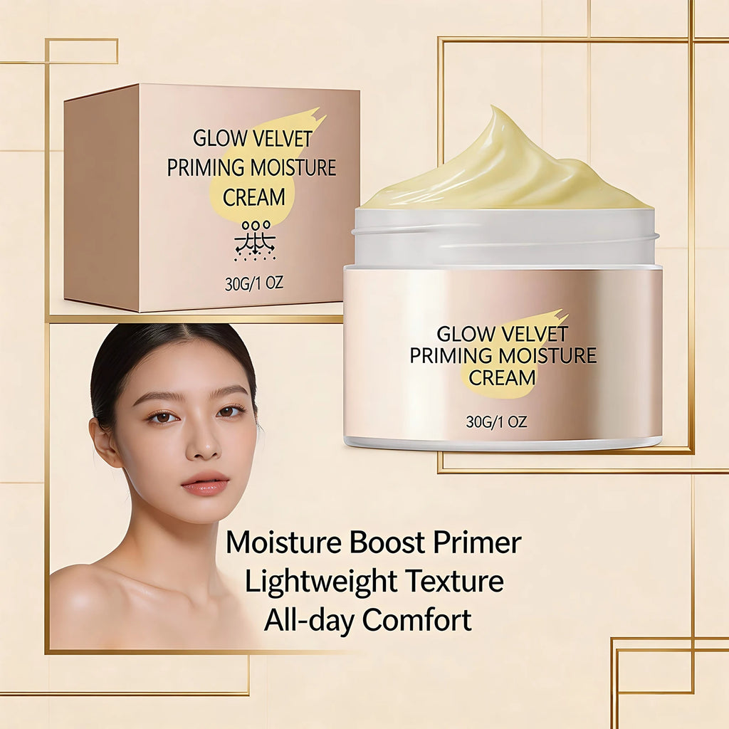 Velvet Primer Moisturizer – Pore-Blurring Oil Control Face Cream