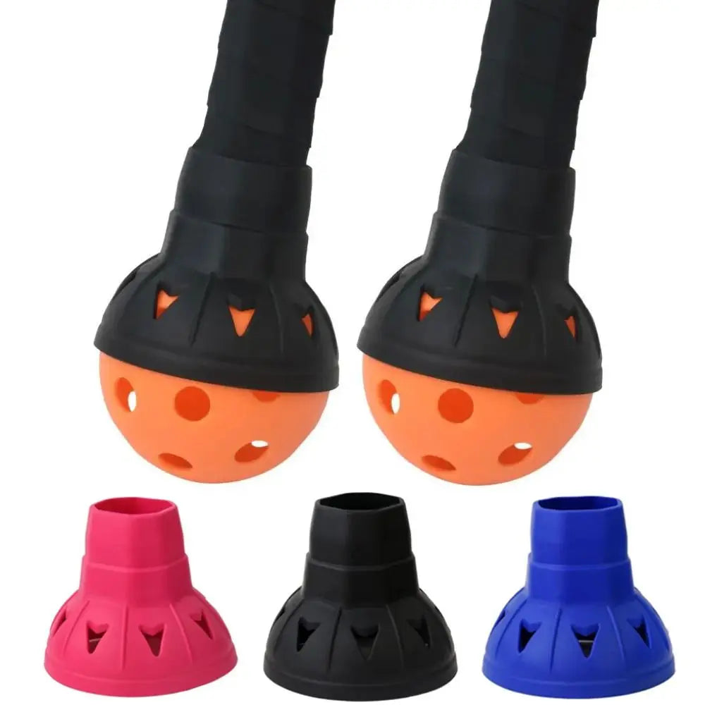 Silicone Pickleball Ball Retriever – Suction Cup Paddle Picker
