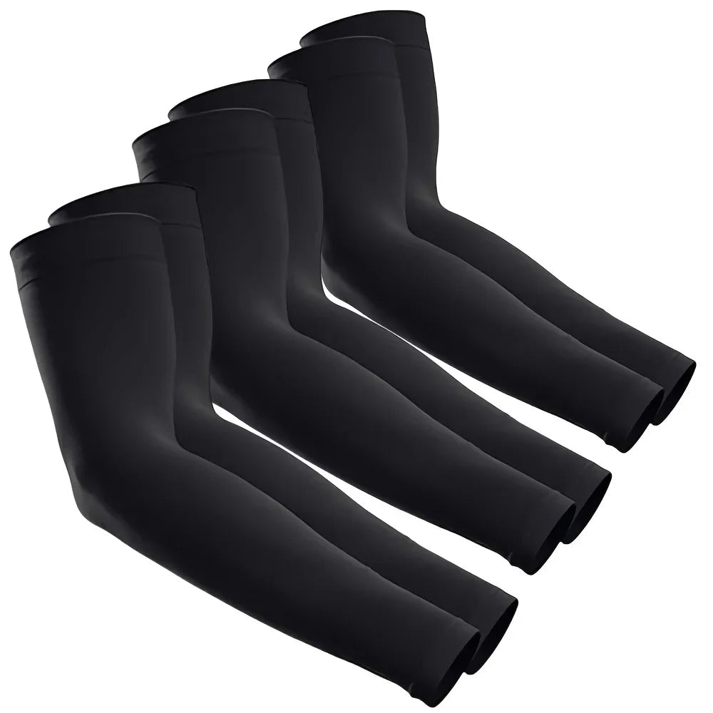 3-Pack UV Sun Protection Arm Sleeves – Cooling Outdoor Sports