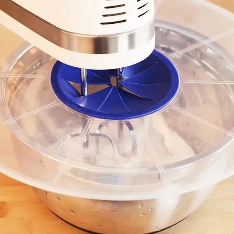 Silicone Splash Guard Bowl Lid & Whisk Screen Cover 30cm