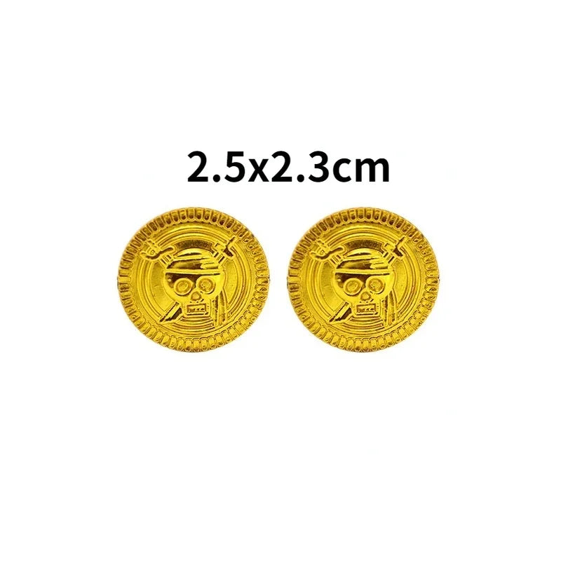 50-Pack Plastic Pirate Gold Coins – Party & Halloween Decor
