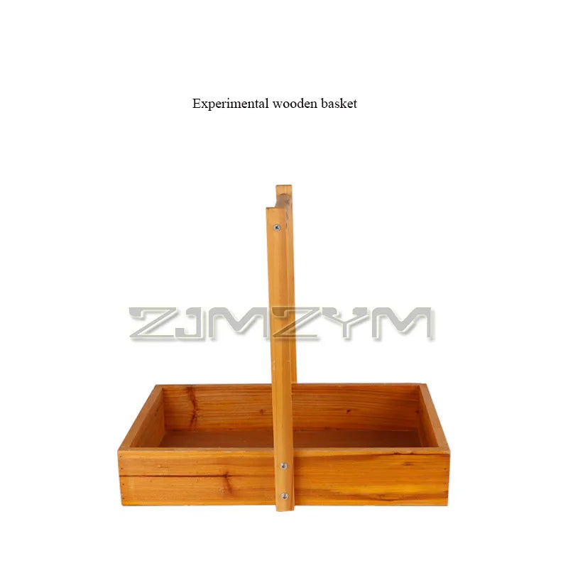 Wooden Storage Caddy Organizer Tray with Handle – Lab & Class