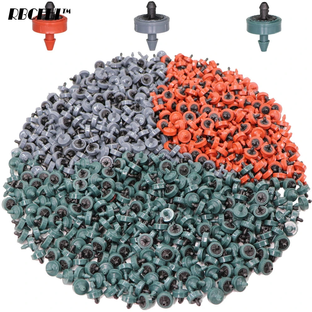 Pressure Compensating Drip Irrigation Drippers 2L 4L 8L | 50–200 Pack