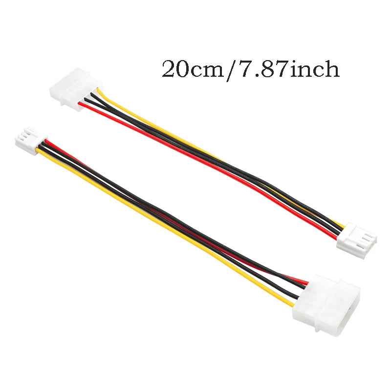 Molex 4-Pin to FDD Power Adapter Cable 20cm | IDE Converter