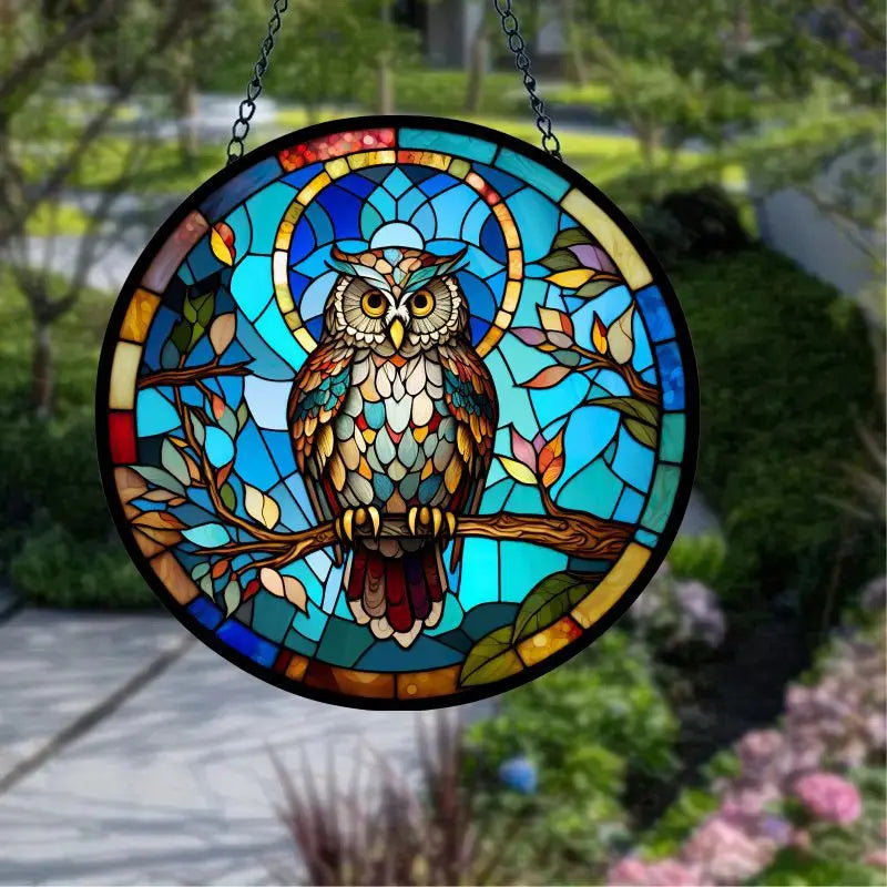 Colorful Acrylic Sun Catcher Hanging Pendant – Garden & Patio