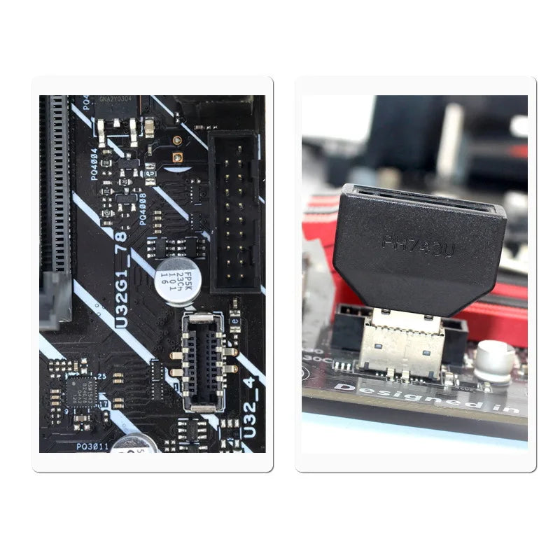 Type E to USB 19/20 Pin Adapter – Motherboard Front Panel