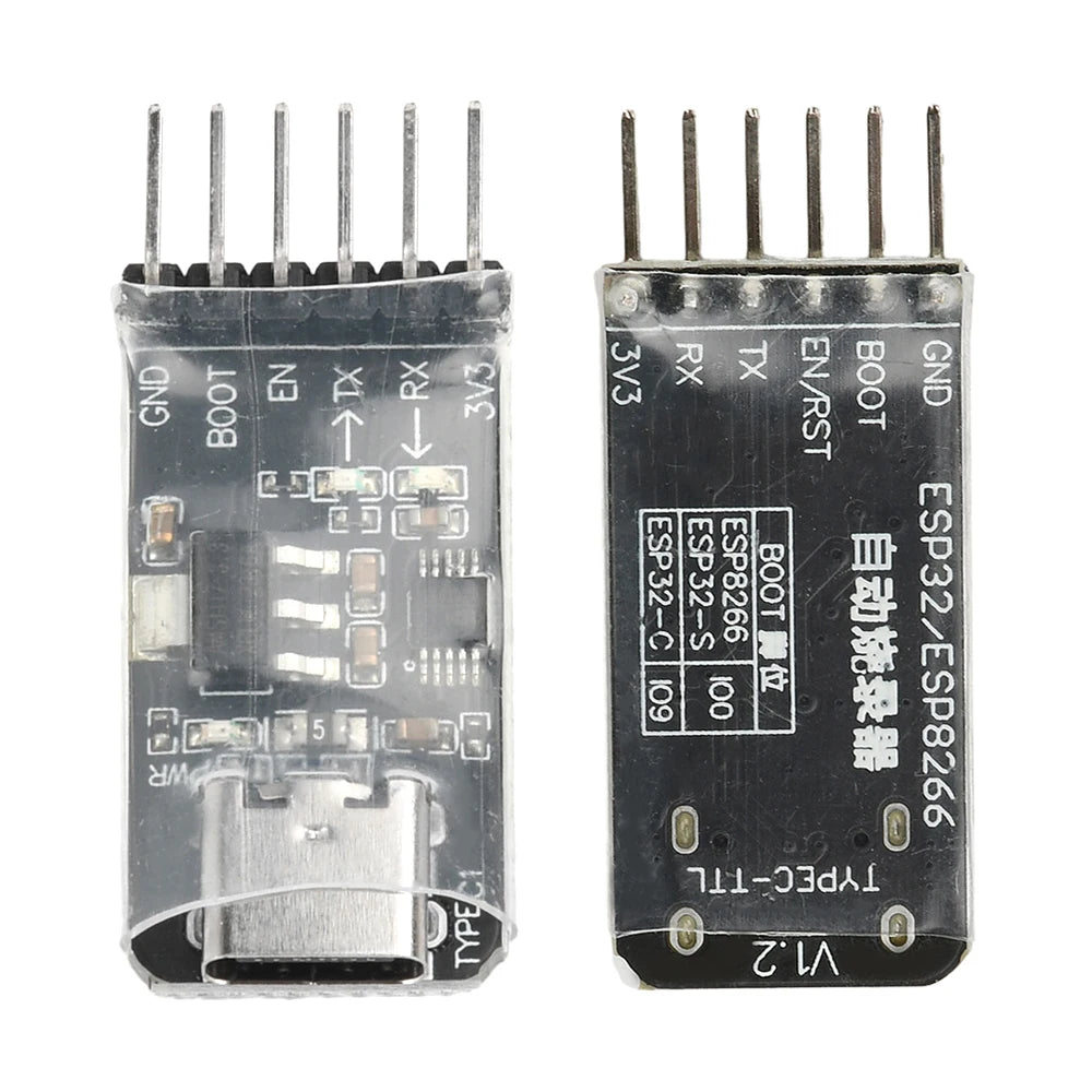 ESP32 & ESP8266 Auto Programmer USB-to-TTL Type-C Module