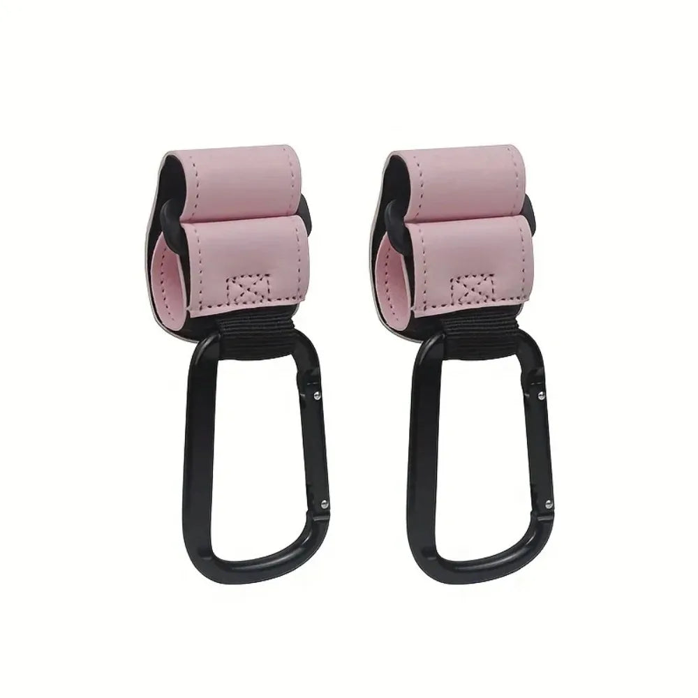 Universal Stroller Hooks for Diaper Bags, Prams & Baby Gear