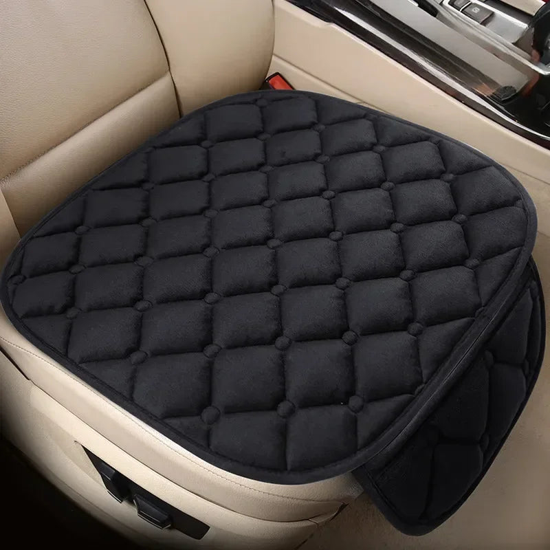 Universal Plush Car Seat Covers – Warm Winter Cushion Protector