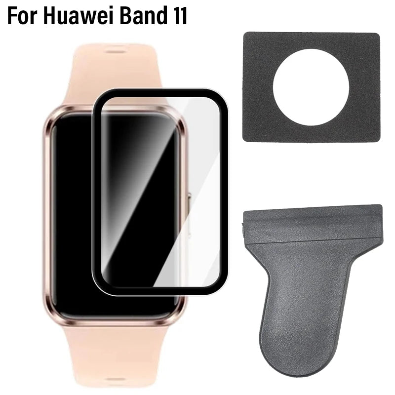 Huawei Band 11 / 11 Pro PMMA Screen Protector 3D Full Cover