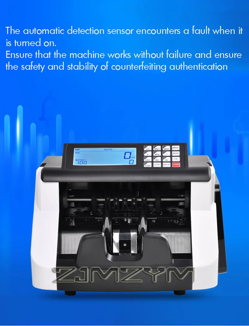 Multi-Currency Counting Machine UV & MG Counterfeit Detection