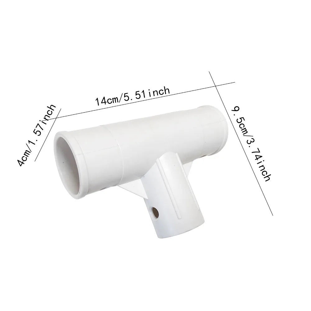 40mm Pool Hose Tee Adapter – PP Connector for INTEX 28273