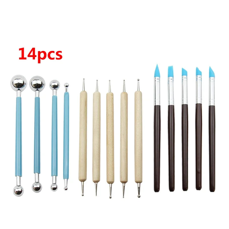 Pottery Clay Sculpting Tools Set – Ceramic Carving Kit
