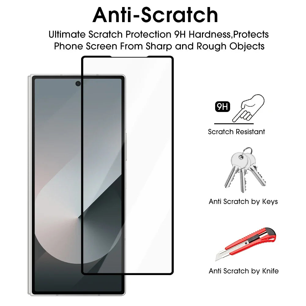 9H Tempered Glass Screen Protector – Samsung Galaxy Z Fold 6