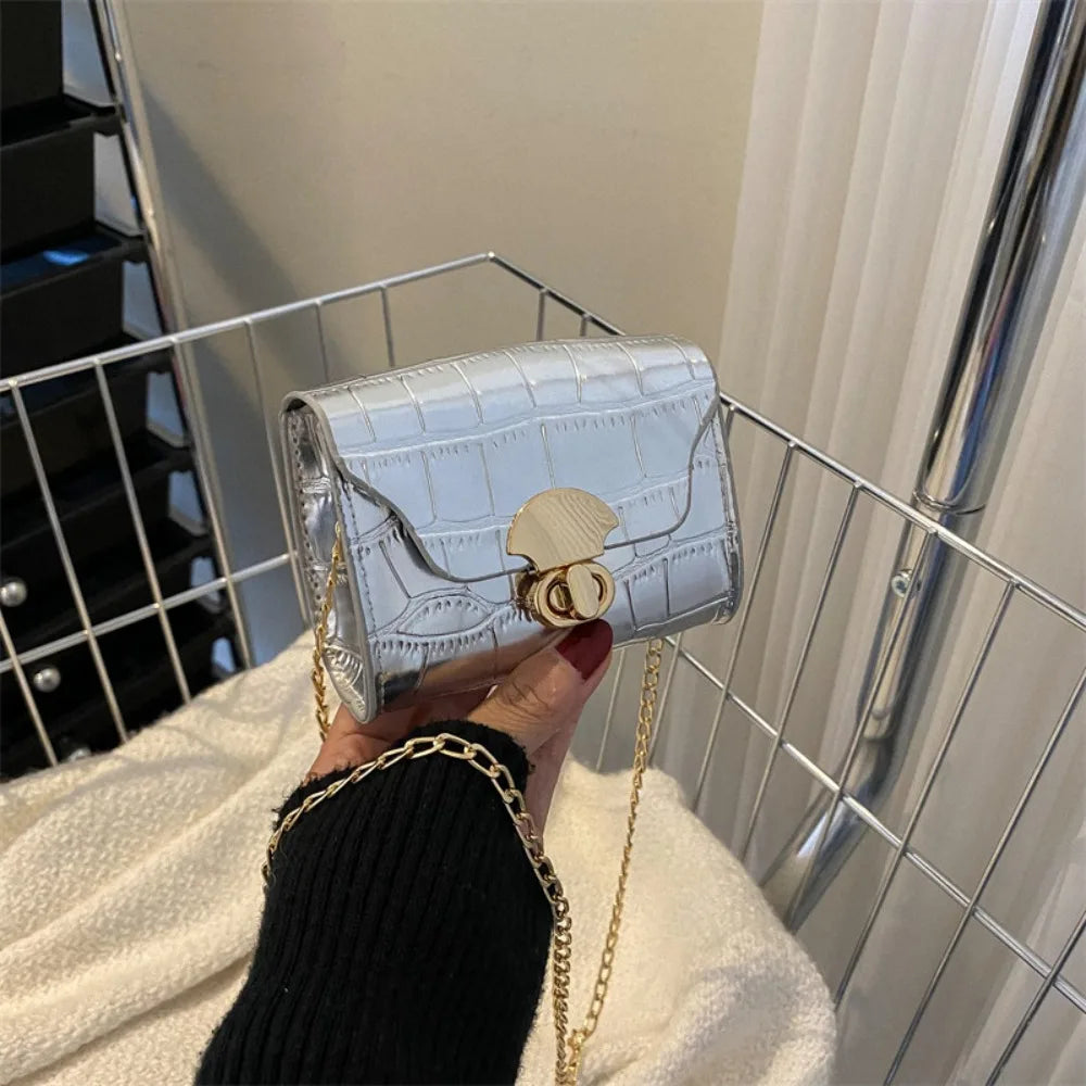 Mini Crossbody Shoulder Bag Women – Trendy Baguette Style