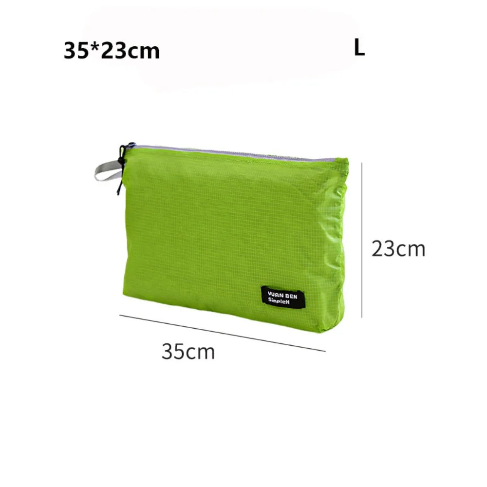 Waterproof Silicone Nylon Travel Storage Bag – 4 Sizes