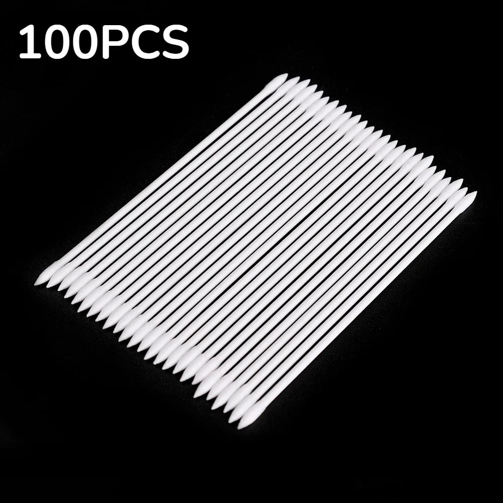 Double-Head Cotton Swabs for Phone Charging Port Cleaning – 25pc